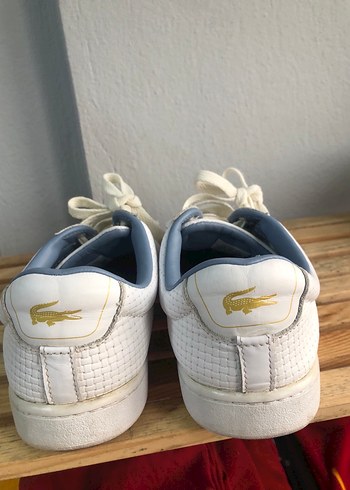 Lacoste 39 numara Desenli Kadın Spor Ayakkabı - Görsel 4