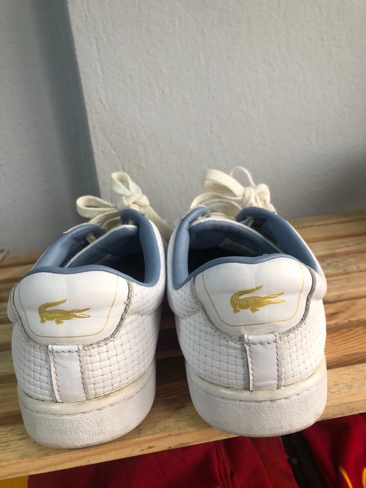 Lacoste 39 numara Desenli Kadın Spor Ayakkabı - Görsel 4