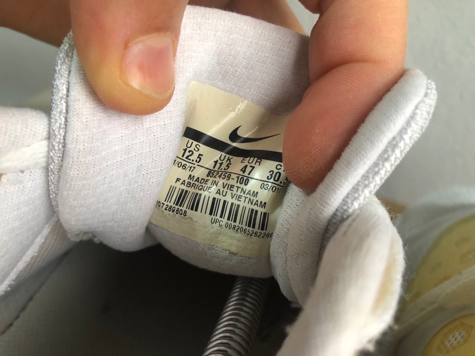 Beyaz Nike 47 numara  Spor Ayakkabı - Görsel 5