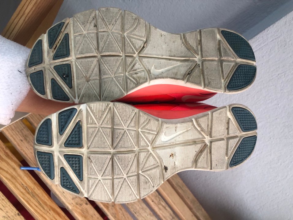 Kadın 36 numara Kırmızı Nike Spor Ayakkabısı - Görsel 5