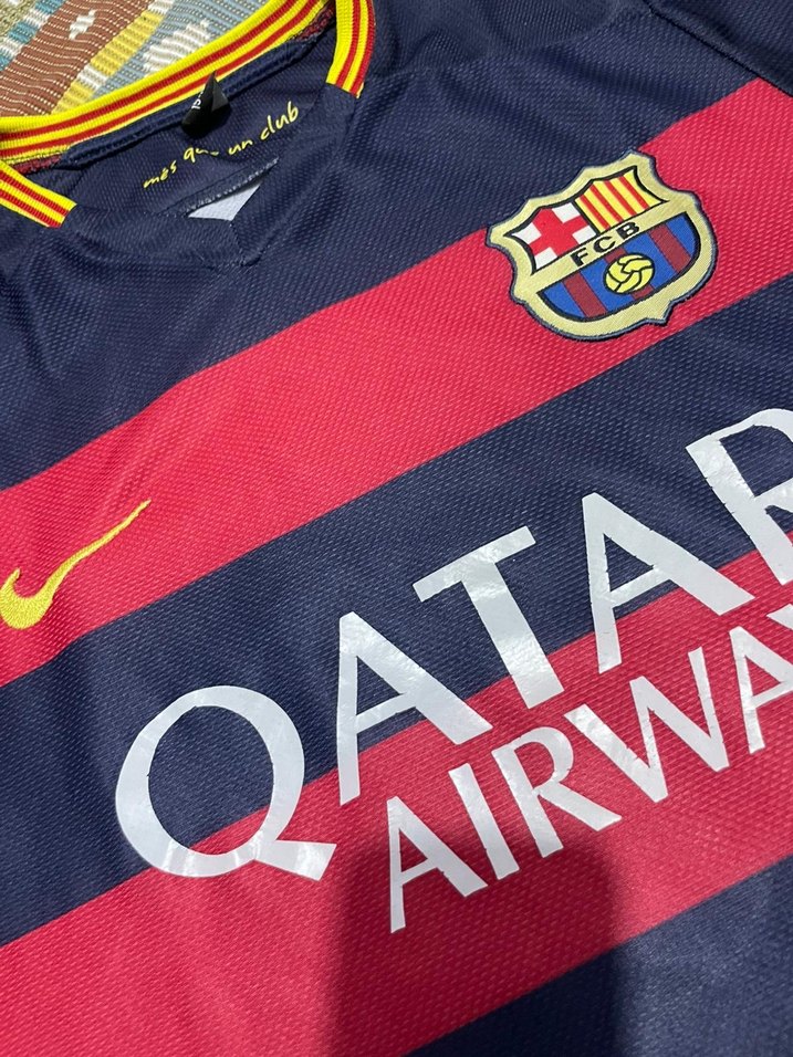 Barcelona Bordo Lacivert Erkek Spor Forması - Görsel 3