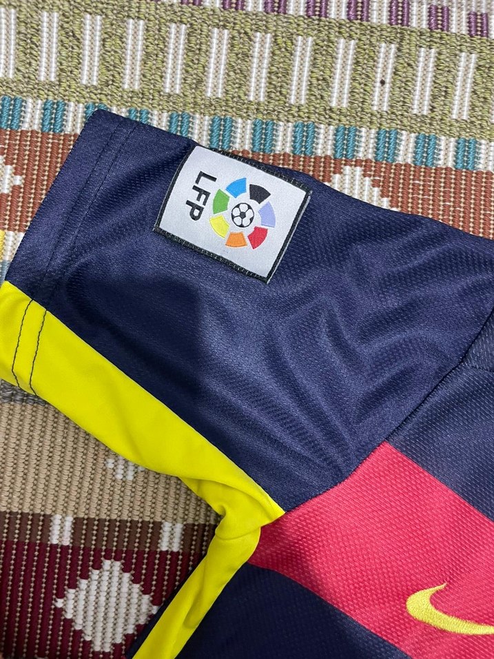 Barcelona Bordo Lacivert Erkek Spor Forması - Görsel 2