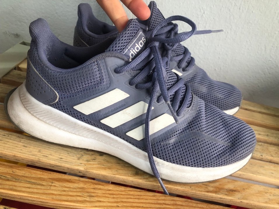 Kadın 36 numara Adidas Bağcıklı Spor Ayakkabı - Görsel 2