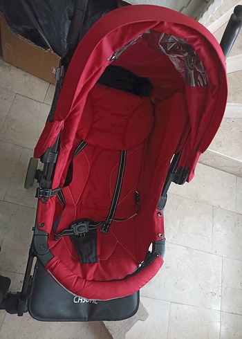 Koyu Kırmızı Bebek Arabası baston araba - Görsel 9