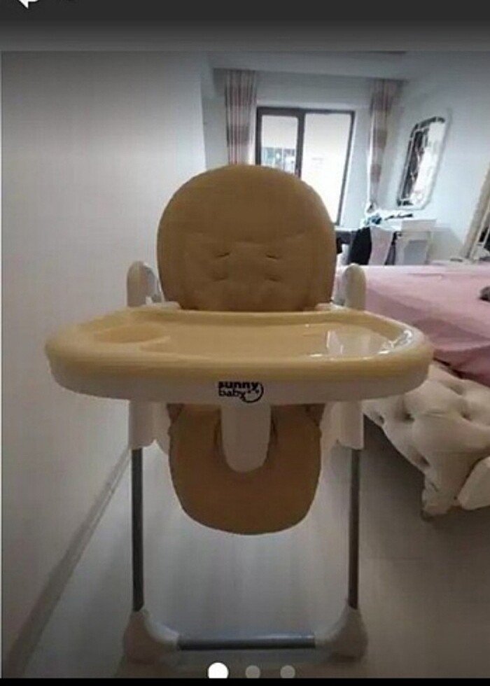 Katlanır mama sandalyesi  - Görsel 2