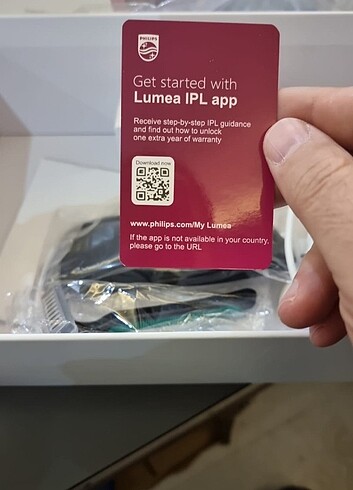Philips lumea lazer epilasyon  - Görsel 3