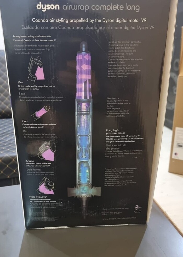 Dyson airwrap complete blap saç şekillendirici  - Görsel 5