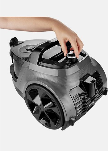 Gri Toz Torbasız Elektrikli Süpürge - Görsel 4