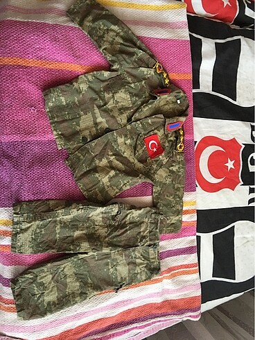Asker kıyafeti 1 yaş