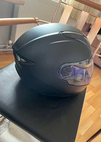 S beden Siyah Motosiklet Kaskı - Görsel 3