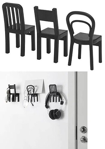 Ikea IKEA Duvar Askılığı Sandalye Tasarımlı
