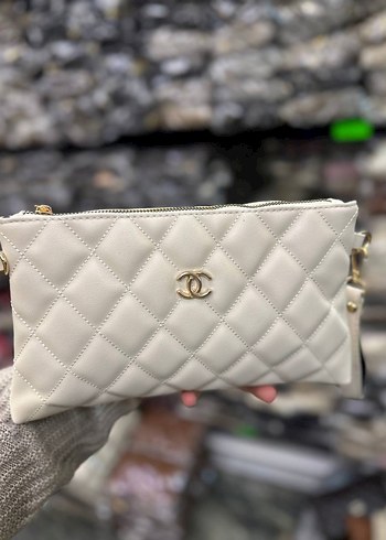 Fermuarlı Kahverengi Deri Kadın Çanta - Görsel 3