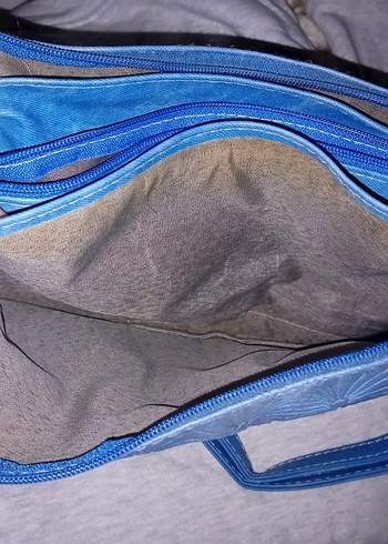 Parlak Mavi Bebek Slingi - Görsel 2