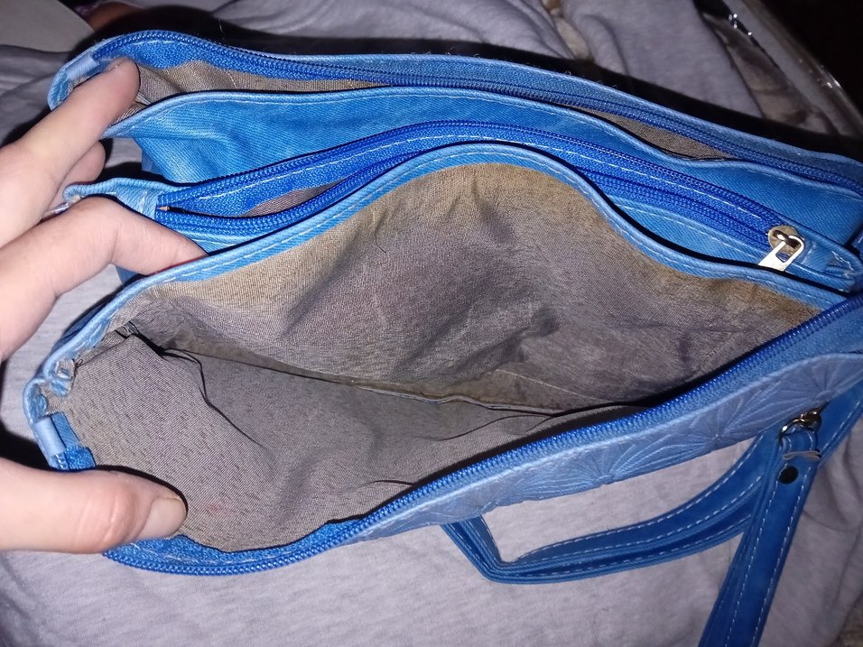 Parlak Mavi Bebek Slingi - Görsel 2