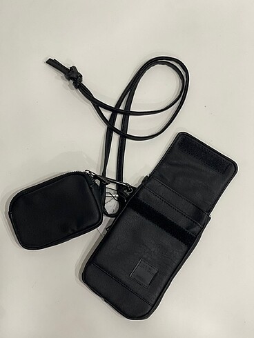Loft deri telefon çantası