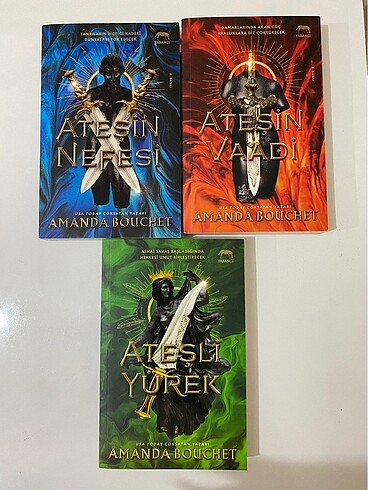 Ateşin Vaadi Serisi 3 kitap
