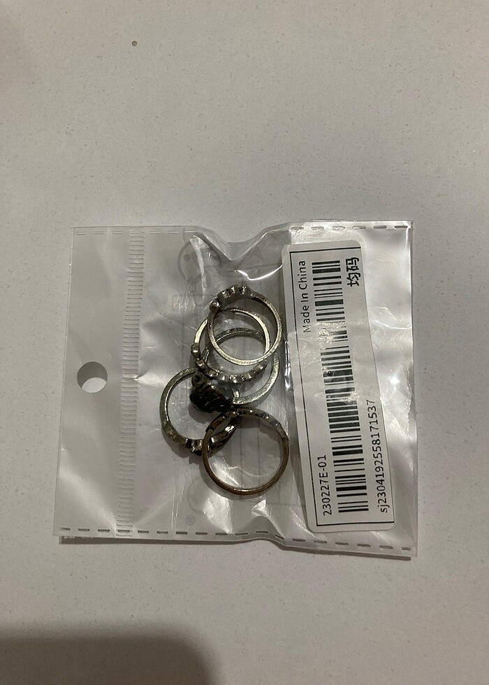 Vintage Yüzük Seti - Görsel 5