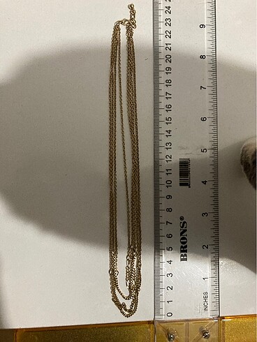 Altın Çoklu Kolye - Görsel 2