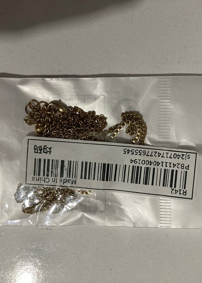 Altın Çoklu Kolye - Görsel 4