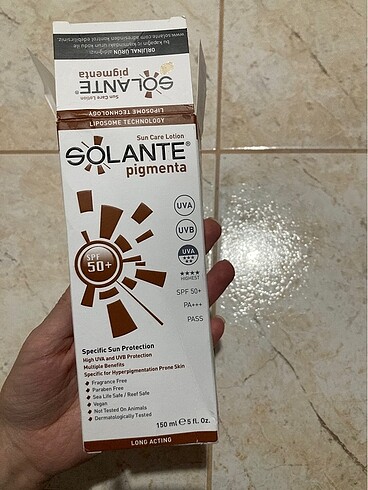 Solante Pigmenta Güneş Kremi - Görsel 5