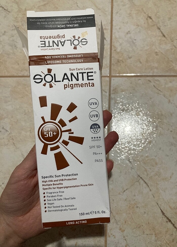 Solante Pigmenta Güneş Kremi - Görsel 5