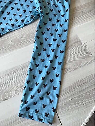 46 Beden mavi Renk Pijama takımı