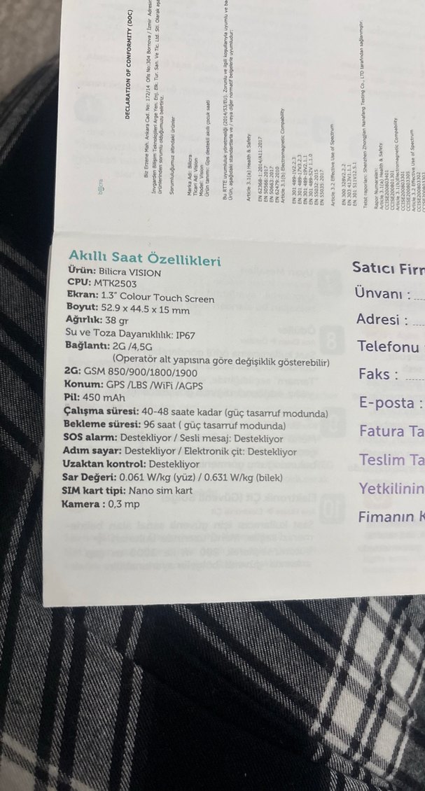 Bilicra Vision Akıllı çocuk Saati - Görsel 4