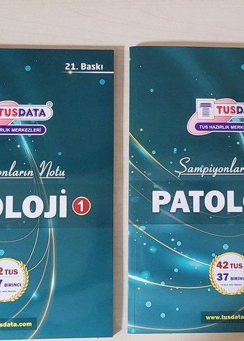 Patoloji 1 ve Patoloji 2 Kitapları - 21. Baskı