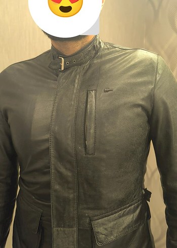 Lacoste 100 Hakiki Kuzu Derisi Ceket