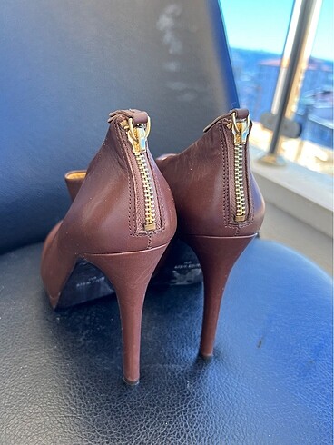 Nine west kahverengi bot