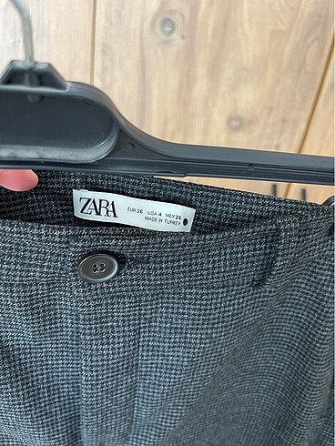 Zara kışlık pantolon maskülen kesim