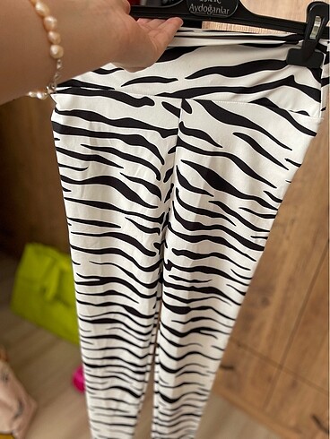 Zebra desen tayt ince yazlık