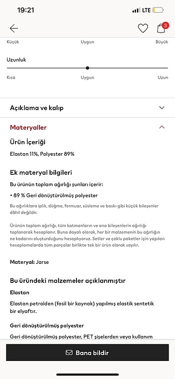 H&M H&M Sarı dantel şeritli jarse body