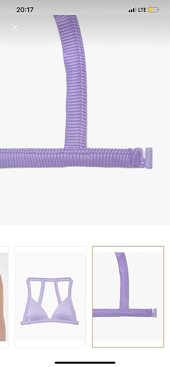 40 Beden Koton bikini üstü