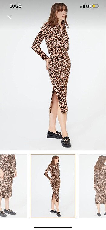 m Beden Adl leopar etek