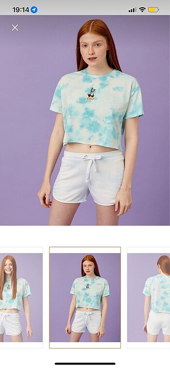Koton crop tişört