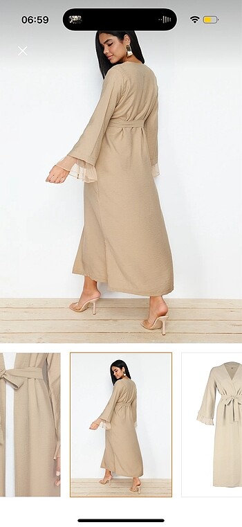 m Beden Kaftan/ferace /sabahlık