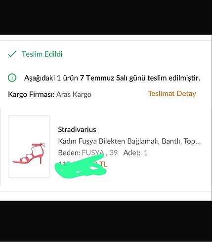 Stradivarius Stradivarius fuşya sandalet