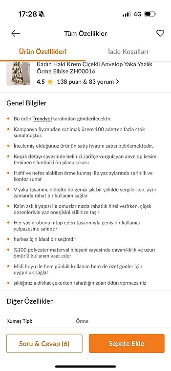 s Beden Haki elbise