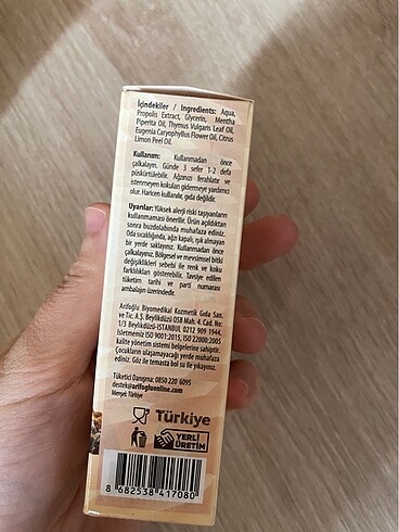 Diğer Arifoğlu propolis sprey