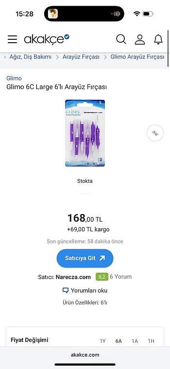 Glimo bakım set