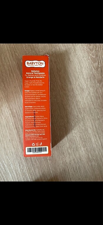 Beden Babytone bakım seti