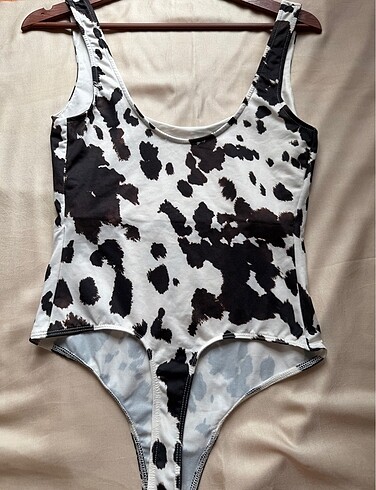 Bershka leopar suitbody