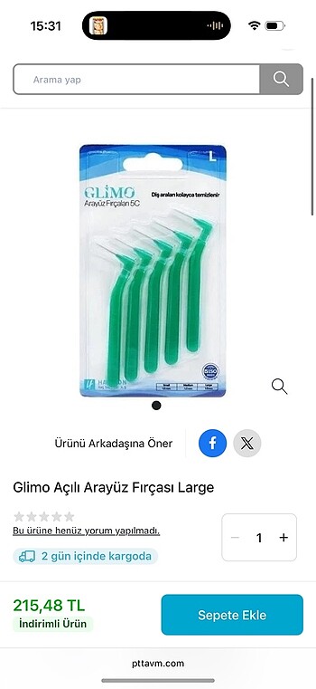 Diğer Glim ara yüzey bakım seti 10 çeşit ürün