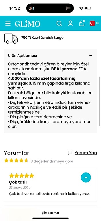 Diğer Glimo bakım seti