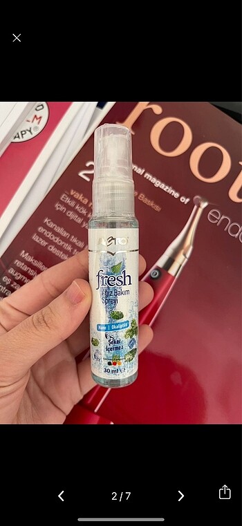 Acto fresh ağız koku bakım seti 9 çeşit ürün