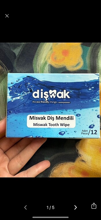  Beden Renk Tootwak diş temizleme mendili