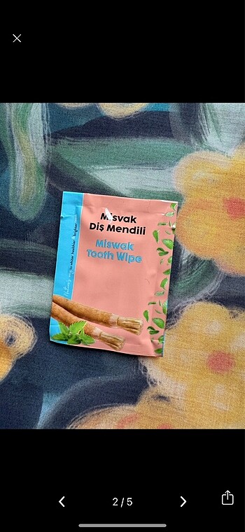  Beden Tootwak diş temizleme mendili