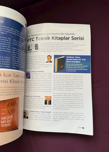  Beden Roots Endodontics Dergisi diş hekimliği dergisi 3 adet