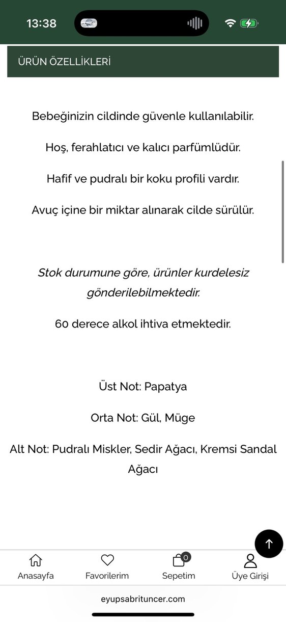 Eyüp Sabri Tuncer Baby Pink Bebek Kolonyası 150 ml - Görsel 5